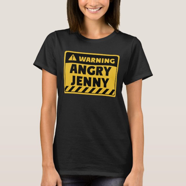 Angry Jenny T-Shirt (Front)