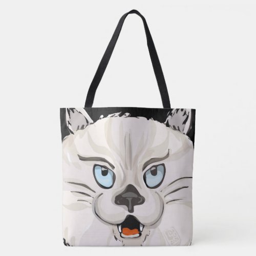 Angry Kitty Tote Bag