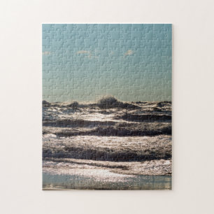Angry Lake Michigan Jigsaw Puzzle