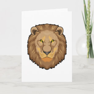 Angry Lion Card