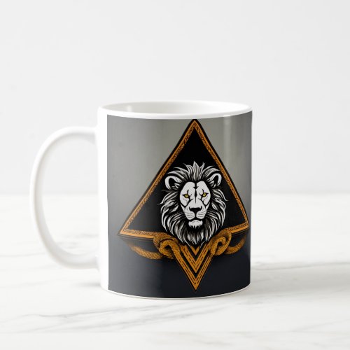 Angry Lion Face Coffee mug 