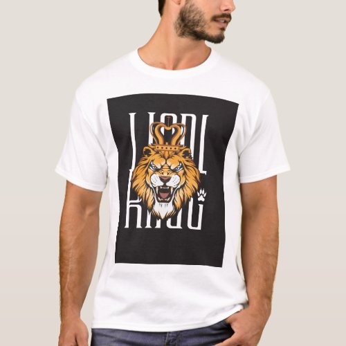 Angry lion  T_Shirt