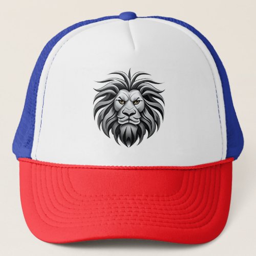 Angry Lion Trucker Hat