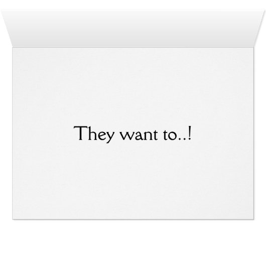 Angry Man Married Humor (Inside Horizontal (Bottom))