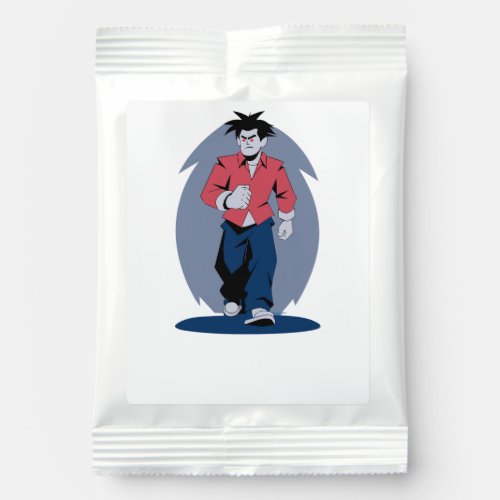 Angry man walking margarita drink mix