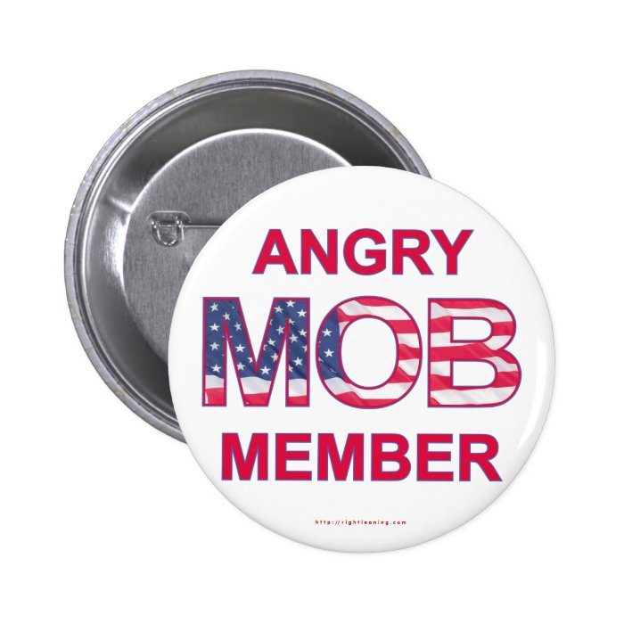 Angry Mob Member Pin