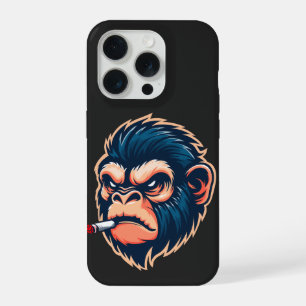 Angry Monkey iPhone 15 Pro Case