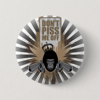 Angry Monkey with Gun Button