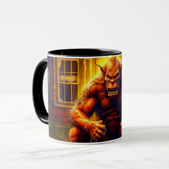 Angry Monster Mug (Front Left)