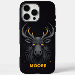 Angry Moose Black iPhone 16 Pro Max Case