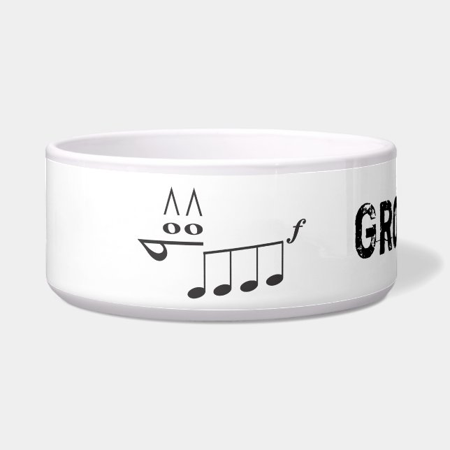 Angry Music - Groovy Licks Bowl (Front)
