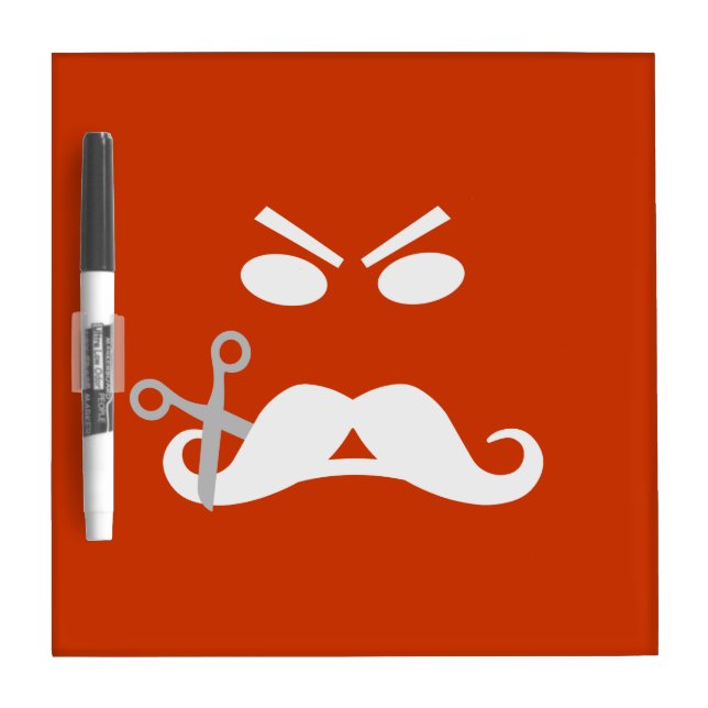 Angry Mustache custom message board (Front)