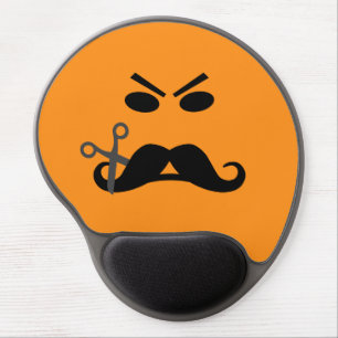 Angry Mustache custom mousepad