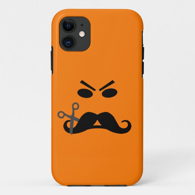 Angry Mustache iPhone 5 case-mate Case (Back)