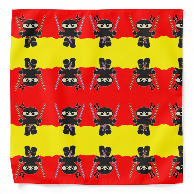 Angry ninjas bandana (Front)