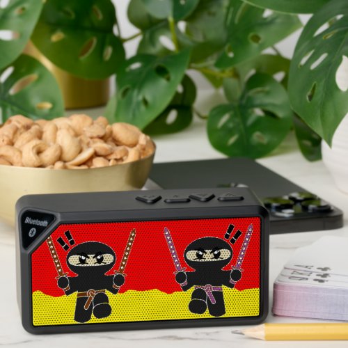 Angry ninjas bluetooth speaker