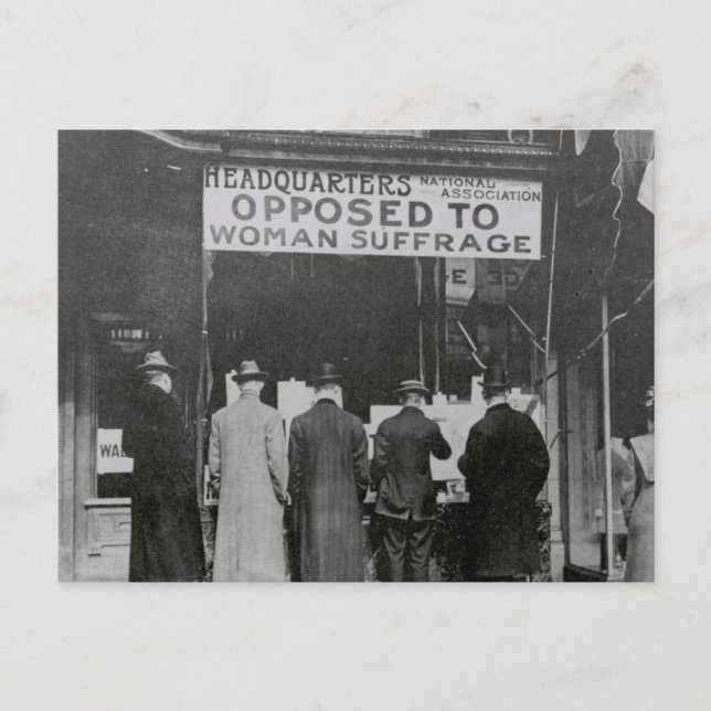 Angry Old Men - Vintage Postcard (Front)