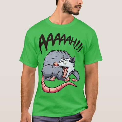 Angry Opossum  T_Shirt