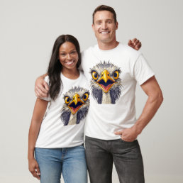 Angry Ostrich Unisex T-Shirt