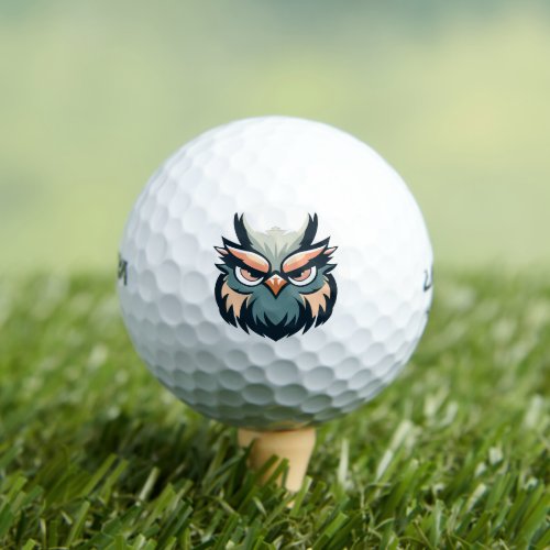 Angry Owl Golf Balls