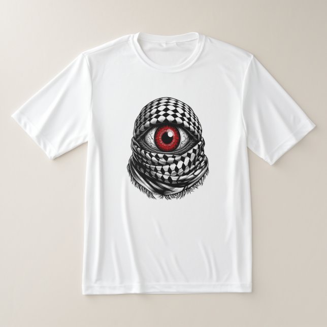 angry palestine eye T-Shirt (Laydown)