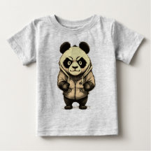 Angry Panda Cute Animal Design