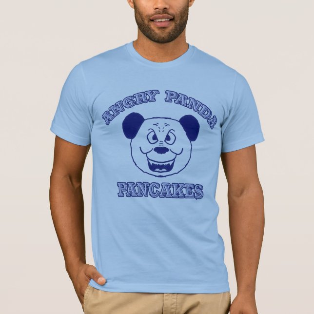 Angry Panda Pancakes T-Shirt (Front)
