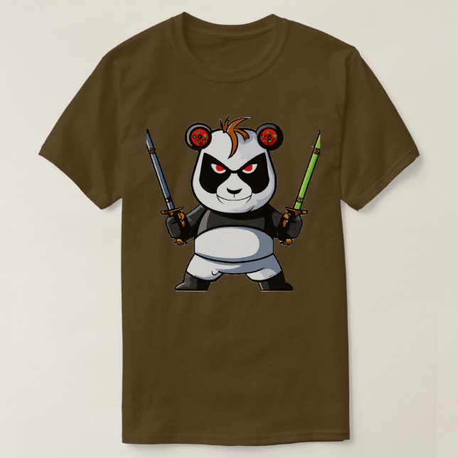 Angry Panda T-Shirt (Design Front)