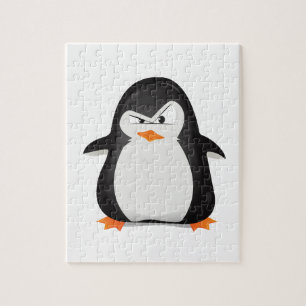 Angry Penguin Jigsaw Puzzle