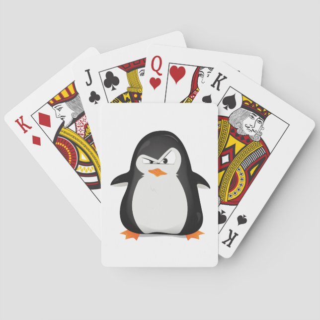 Angry Penguin Poker Cards (Back)