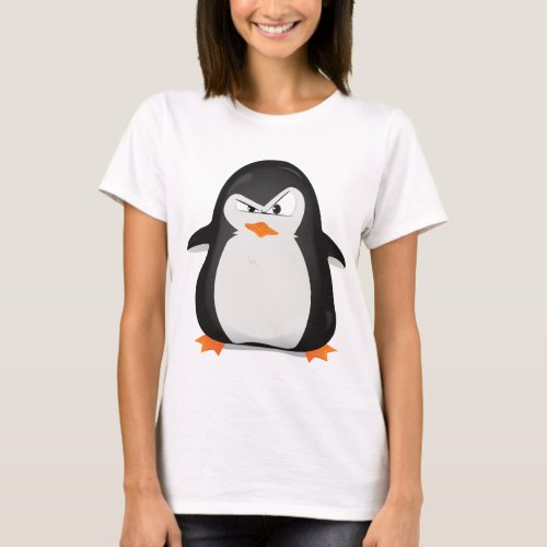 Angry Penguin T_Shirt