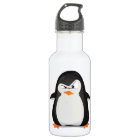 Cute Vector Penguin Water Bottle | Zazzle.com