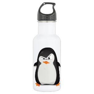 Angry Penguin Water Bottle