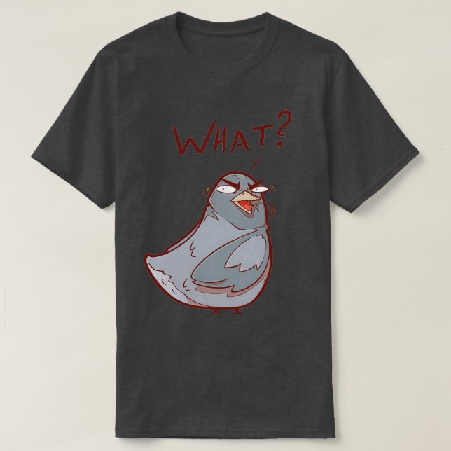 Angry Pigeon 6 T-Shirt (Design Front)