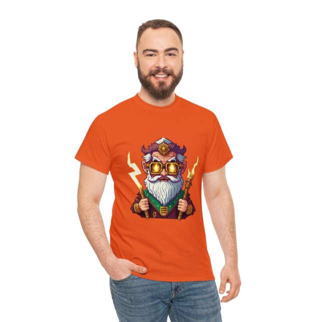 Angry Pixelated Zeus with steampunk glasses T-Shirt (Creator Uploaded)