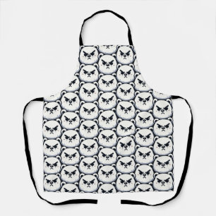 Angry Polar Bear Design Apron