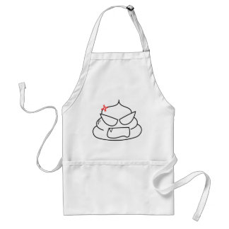 Angry Poop - Brootsch the PooPoo Adult Apron
