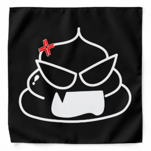 Angry Poop - Brootsch the PooPoo Bandana