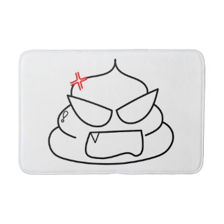 Angry Poop - Brootsch the PooPoo Bath Mat