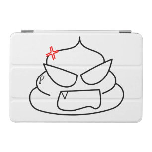Angry Poop - Brootsch the PooPoo iPad Mini Cover