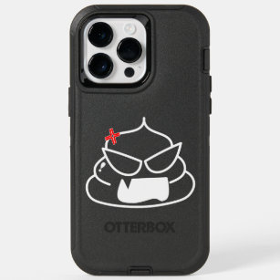 Angry Poop - Brootsch the PooPoo OtterBox iPhone 14 Pro Max Case