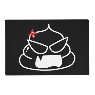 Angry Poop - Brootsch the PooPoo Placemat