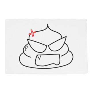 Angry Poop - Brootsch the PooPoo Placemat