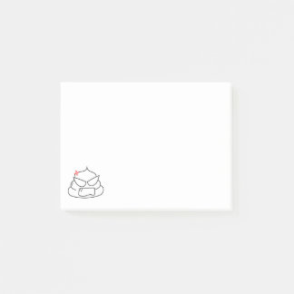 Angry Poop - Brootsch the PooPoo Post-it Notes