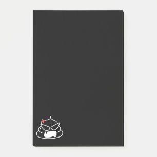 Angry Poop - Brootsch the PooPoo Post-it Notes