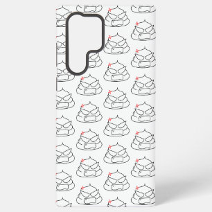 Angry Poop - Brootsch the PooPoo Samsung Galaxy S22 Ultra Case