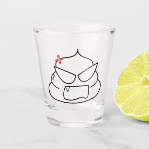 Angry Poop - Brootsch the PooPoo Shot Glass