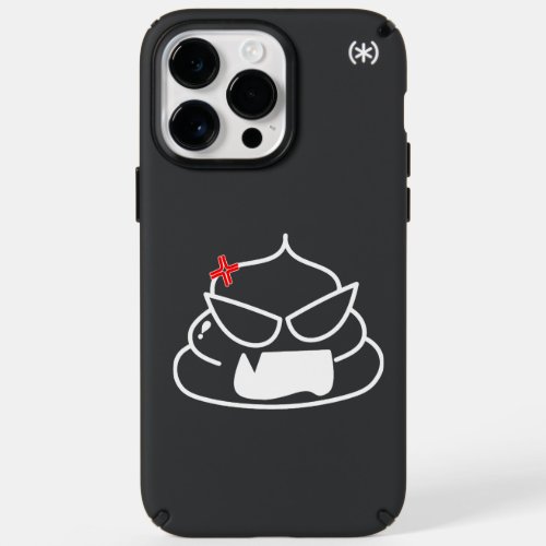 Angry Poop _ Brootsch the PooPoo Speck iPhone 14 Pro Max Case