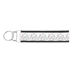 Angry Poop - Brootsch the PooPoo Wrist Keychain