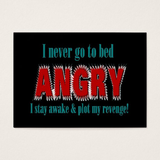 Angry Profile Cards (Front)